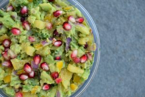 Pomegranate Guacamole