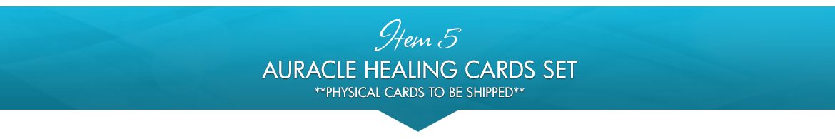 Item 5: Auracle Healing Cards Set