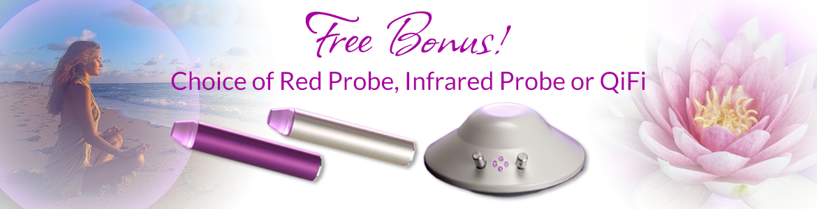 Free Bonus! Choice of Red Probe, Infrared Probe or QiFi