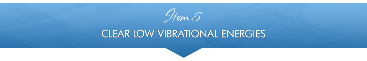 Item 5: Clear Low-Vibrational Energies
