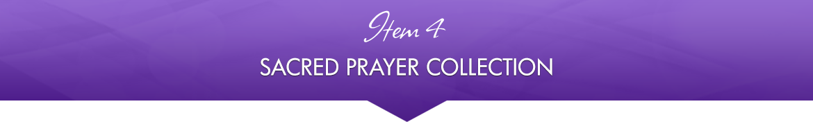 Item 4: Sacred Prayer Collection