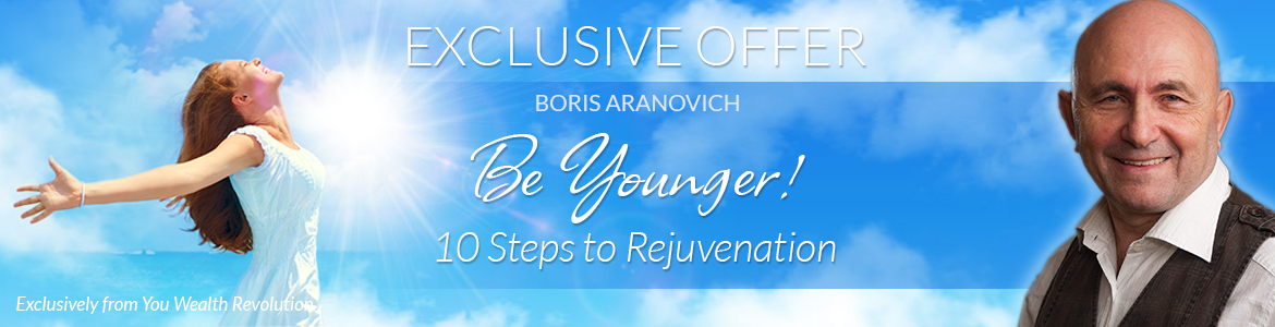 Be Younger! 10 Steps to Rejuvenation