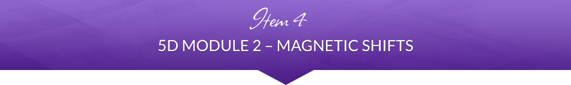 Item 4: 5D Module 2 — Magnetic Shifts
