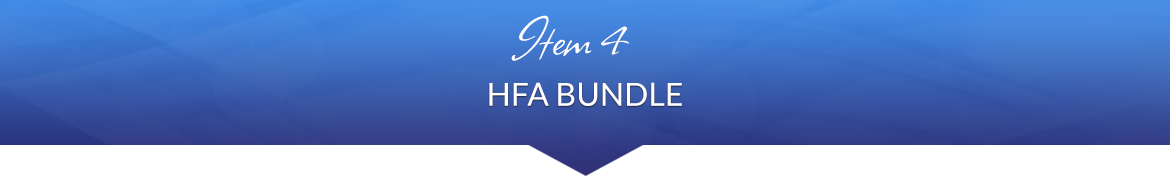 Item 4: HFA Bundle