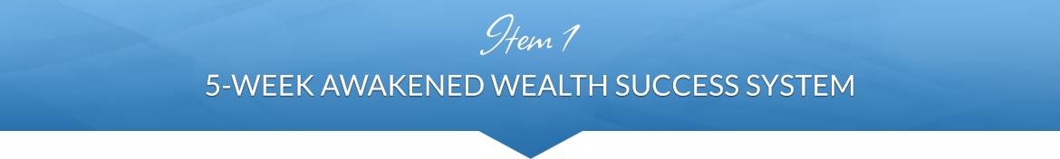 Item 1: 5-Week Awakened Wealth Success System