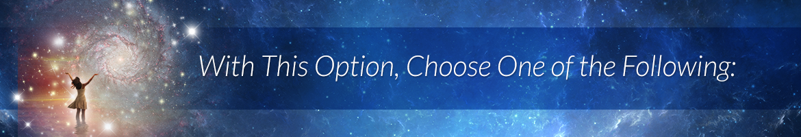 With This Option, Choose One of the Following: