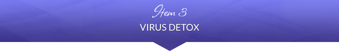 Item 3: Virus Detox