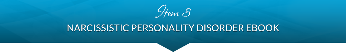 Item 3: Narcissistic Personality Disorder eBook