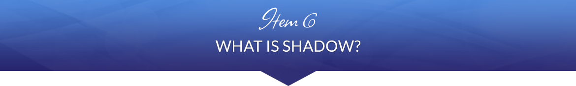 Item 6: What Is Shadow?