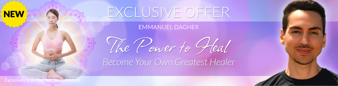 Welcome to Emmanuel Dagher's Special Offer Page: The Power to Heal: Become Your Own Greatest Healer
